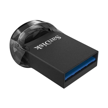 Флеш-накопичувач SanDisk USB 3.1 Ultra Fit 128Gb (130Mb/s) Black