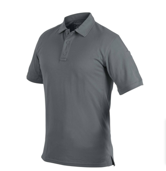 Чоловічі футболки UTL Polo Shirt - TopCool Lite Helikon-Tex Shadow Grey S Чоловіча тактична