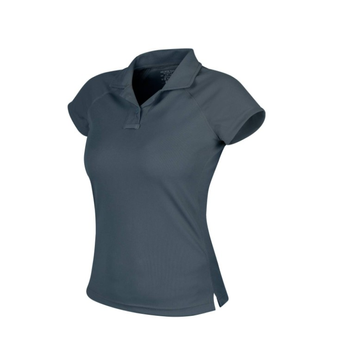 Поло футболка Women's UTL Polo Shirt - TopCool Lite Helikon-Tex Shadow Grey XL Женская тактическая