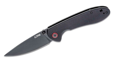 Ніж CJRB Feldspar Black Blade, AR-RPM9 Steel, black (2798.03.03)