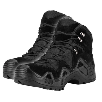 Ботинки тактические Han-Wild HW07 Black 39 армейская обувь демисезон (OPT-24871)