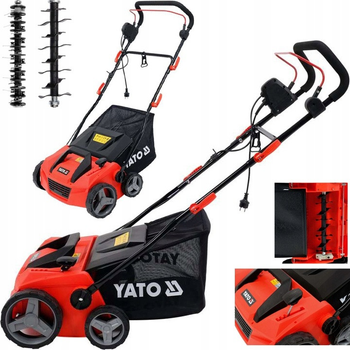 Электрическая газонокосилка 1800 Вт YATO YT-84840
