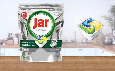 Капсули для посудомийних машин Jar Platinum All in One Box 125шт