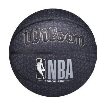 Баскетбольний м'яч Wilson NBA Forge Pro р. 7 Чорний (WTB8001XB07)
