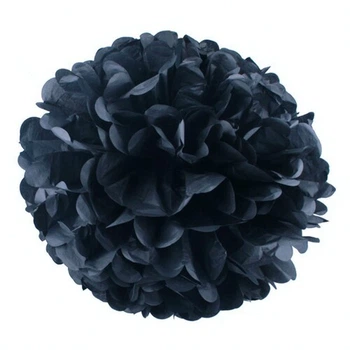 Шар-помпон большой SETA Decor 16-388BLK