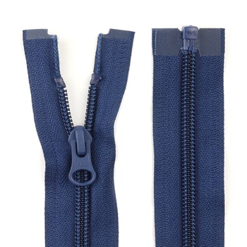 Молния спиральная разъемная YKK, бегунок в цвет молнии, тип 5 - 75 см 919
