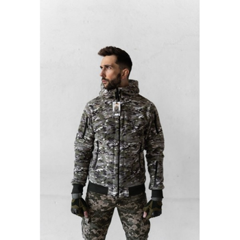 Куртка військова Флісова Патріот демісезонна Мультикам LOGOS Розмір 3XL