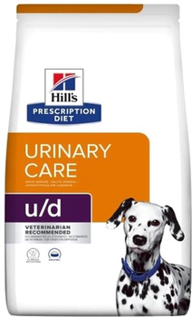 Sucha karma dla psów Hills PD Urinary na dolegliwości przewodu moczowego u/d 4 kg (052742046846)