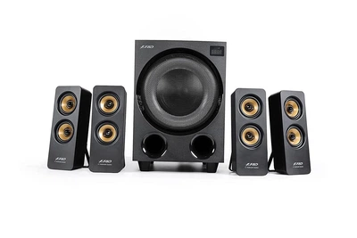 Акустическая система Fenda F7700X 4.1 Черный 80 Вт + пульт ДУ