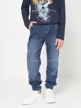 Детские джинсы на резинке для мальчика Coccodrillo Jeans Basic Boy ZC2123501JBB-015 92 см (5904706049170)
