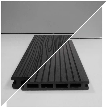 Террасная доска Polymer&Wood Premium Антрацит 150х25х2200 мм