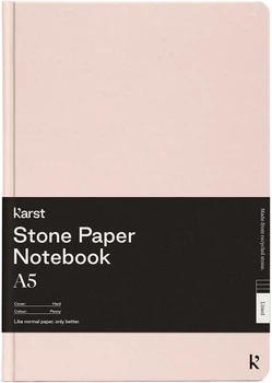 Записная книжка Karst A5 144 страницы в линию Розовый пион (754169025113)