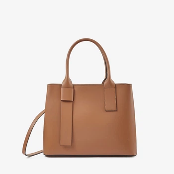 Сумка женская кожаная тоут средняя Regina Notte Tote 02816_L Рыжий