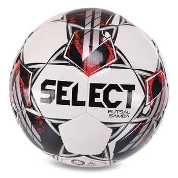Мяч для футзала Select Futsal Samba Fifa Basic Z-SAMBA-WGR №4 Бело-серый (57508593)