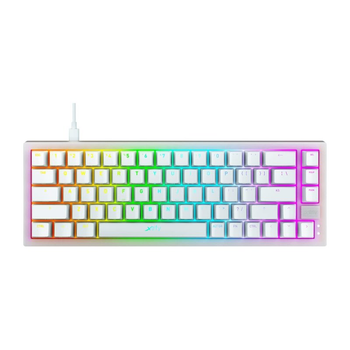 Клавіатура Xtrfy K5 68 keys Kailh Red Hot-Swap RGB UA White (K5-RGB-CPT-TPWHITE-R-UKR)