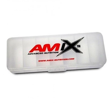 Таблетниця (органайзер) для спорту Amix Nutrition Pill box 7 DAYS White