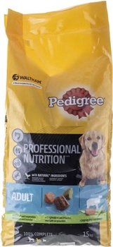 Sucha karma dla psów PEDIGREE Professional z jagnięciną 15 kg (4008429058080)