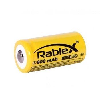 Акумулятор Rablex 16340 (CR 123) 3.7V 800mAh