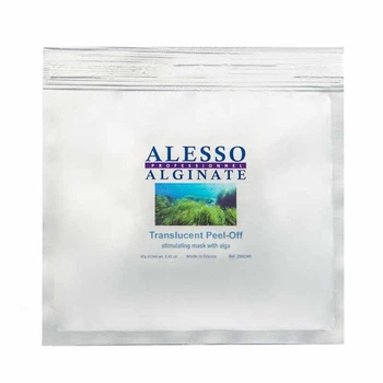 Альгинатная полупрозрачная маска ALESSO REJUVENATING MASK Seawed c Морскими Водорослями омолаживающая для возрастной кожи 40 г