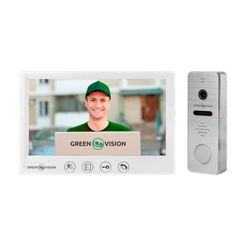 Комплект видеодомофона GreenVision GV-001-GV-057+GV-004