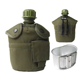 Військова Фляга з Кухлем 1 Л. Mil-Tec® Oliv
