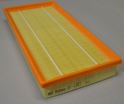 Фільтр повітряний HF Filter VI-180 Yellow – Mitsubishi/Volvo - Mann & Hummel C35124 – Knecht LX504 – Fram CA5739 – Hengst E653L