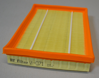 Фільтр повітряний HF Filter VI-071 Yellow - Opel - Mann & Hummel C2256 – Knecht LX523 – Fram CA5496 – Hengst E250L