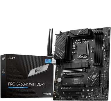 Материнська плата MSI Pro B760-P WiFi DDR4 s-1700