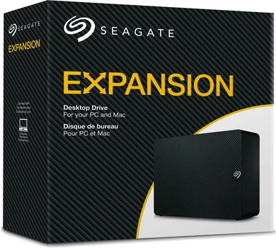 Зовнішній жорсткий диск HDD Seagate Expansion Desktop 8 ТБ 3.5" USB 3.2 Gen 1 (178.75 х 125 х 41.9 мм), Black(DL_7581E728BED8)
