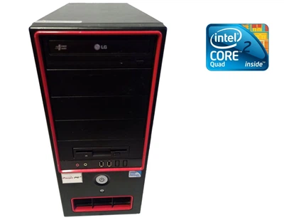 ПК Prime PC Tower Intel Core 2 Quad Q8300 (4 ядра по 2.5GHz) / 4GB DDR2 / 250GB HDD / HD Graphics / DVD-ROM / 400W б/у