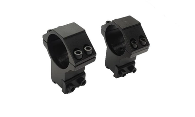 Крепление Discovery Optics Scope Mount Rings High Profile For Dovetail 1inch 25.4 (00-00009818)