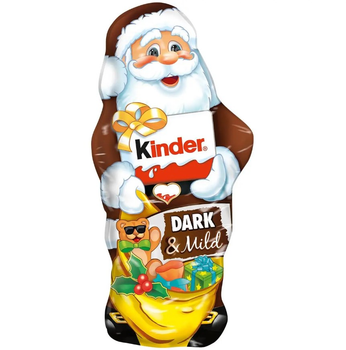 Шоколадний дід мороз Kinder Dark & Mild 110г