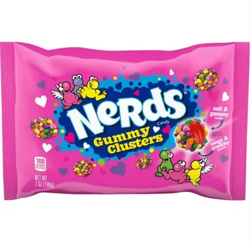 Жевательные конфеты Nerds Gummy Clusters 198g