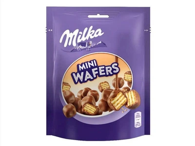 Вафли в шоколаде Milka Mini Wafers 110g
