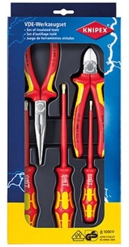 Набор инструментов электроизолированных Knipex 00 20 13
