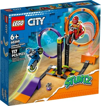 Lego City Каскадерское испытание с вращением 60360