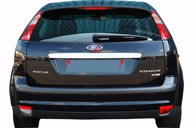 Нержавеющая накладка на крышку багажника для Ford Focus II (2008-2011) SW