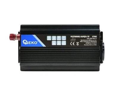 Инвертор - преобразователь напряжения GEKO 12V/230V (350/700W) G17002