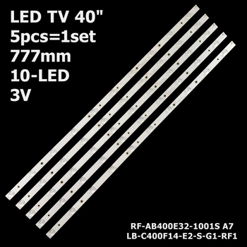 LED підсвітка TV 40" 777mm 10-led 3V RF-AB400E32-1001S-01 LB-C400F13-E2-C-G2-RF1 V390HJ5-XCPE1 5pcs=1set