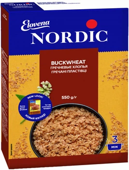 Хлопья гречневые Nordic 550 г