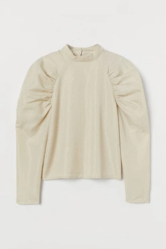 Блуза жіноча H&M бежева S 0942643