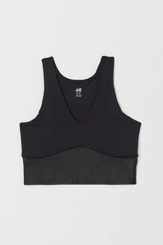 Топ жіночий спортивний H&M чорний L 0935199