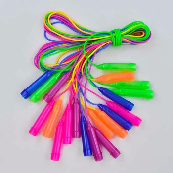 Скакалка X-Toys С 34145 (↔230 см, товщина 4 мм, в наборі 10 шт)