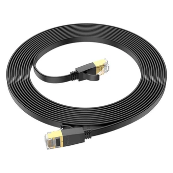Патч-корд сетевой кабель LAN Hoco US07 Gigabit Ethernet RJ45 to RJ45 5м