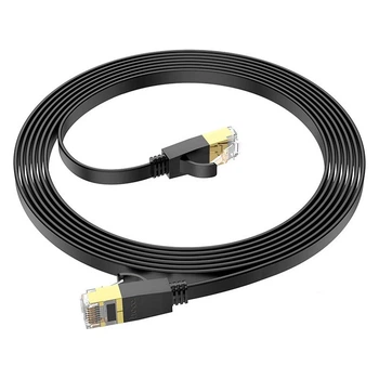 Патч-корд сетевой кабель LAN Hoco US07 Gigabit Ethernet RJ45 to RJ45 3м