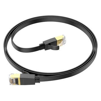 Патч-корд сетевой кабель LAN Hoco US07 Gigabit Ethernet RJ45 to RJ45 1м