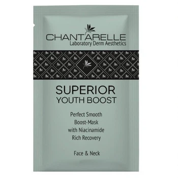 Chantarelle Rich Recovery Boost-Mask - разглаживающая регенерирующая маска-бустер для лица и шеи с ниацинамидом 5 мл