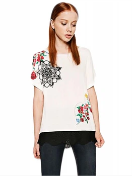 Футболка Desigual 71T2YE7 M (79442M) Белый