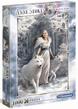 Пазли Clementoni - Anne Stokes collection - Зимові захисники, 1000 елементів (39477)