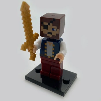 Конструктор фигурка iBlock Пират Майнкрафт Pirate Minecraft&nbsp;5 см